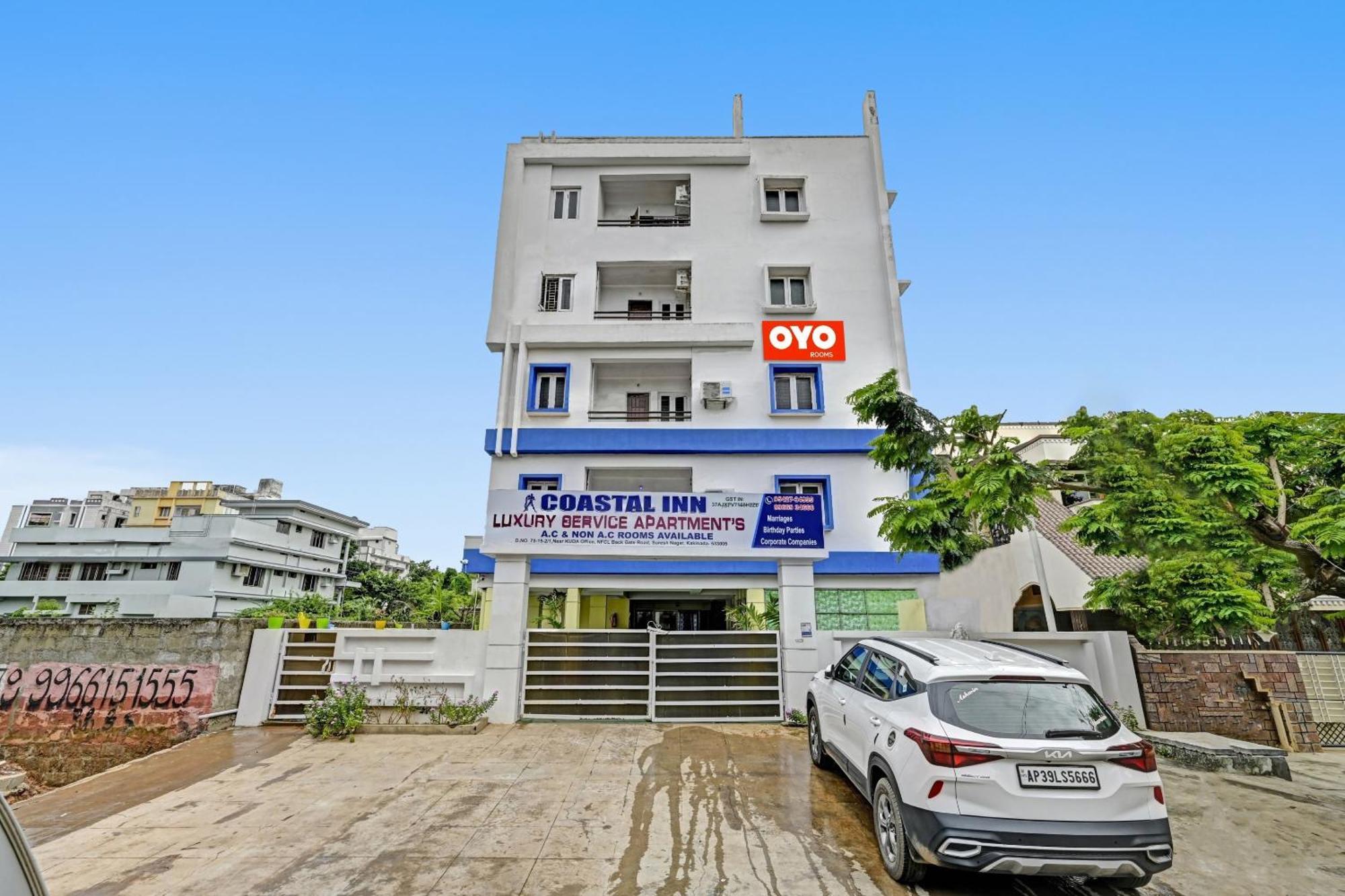 Hotel O Coastal Inn Luxury Service Apartments Какінада Екстер'єр фото